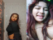 Desi Mall Shows her Boobs