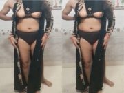 Desi Wife Boobs pressing By Hubby