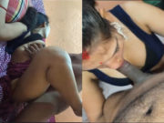 Sexy Indian Wife Blowjob and Fucking